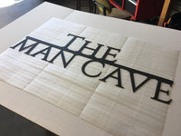 The Man Cave Metal Sign | #1001a