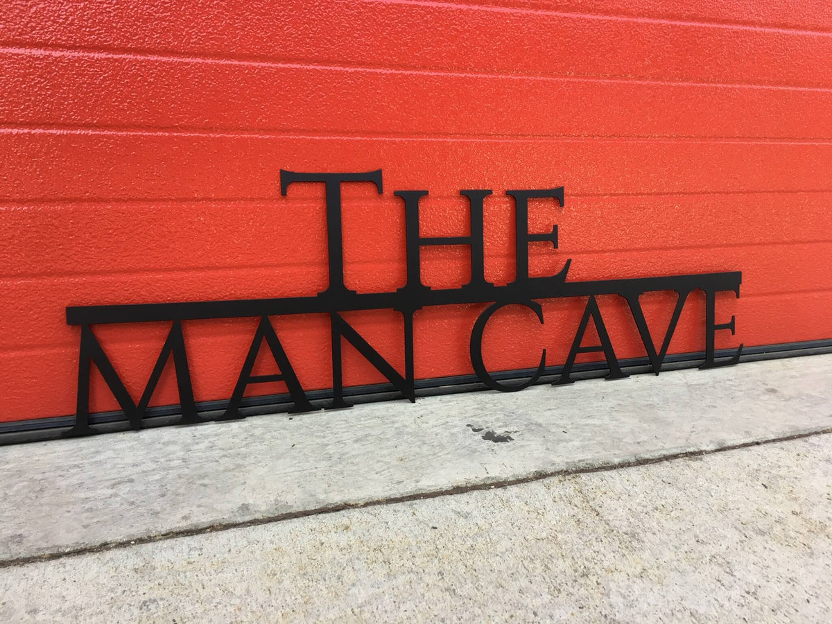The Man Cave Metal Sign | #1001a