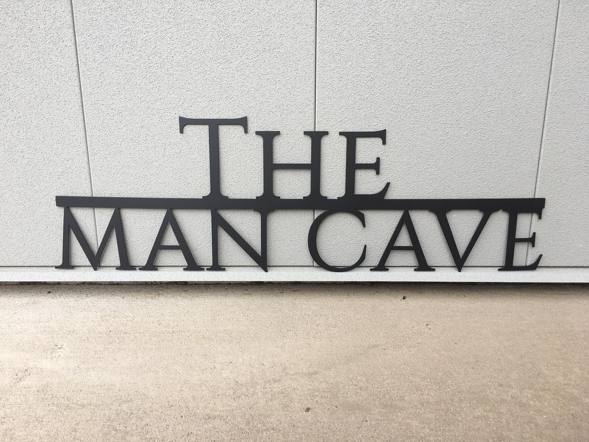 The Man Cave Metal Sign | #1001a