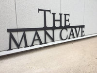 The Man Cave Metal Sign | #1001a