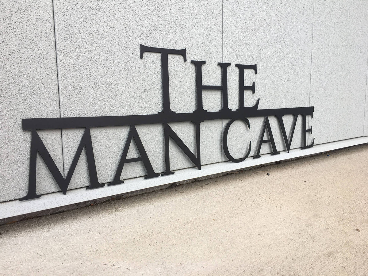 The Man Cave Metal Sign | #1001a