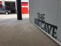 The Man Cave Metal Sign | #1001a