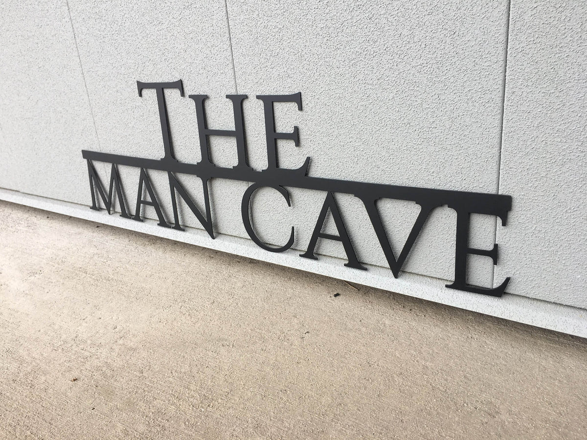 The Man Cave Metal Sign | #1001a
