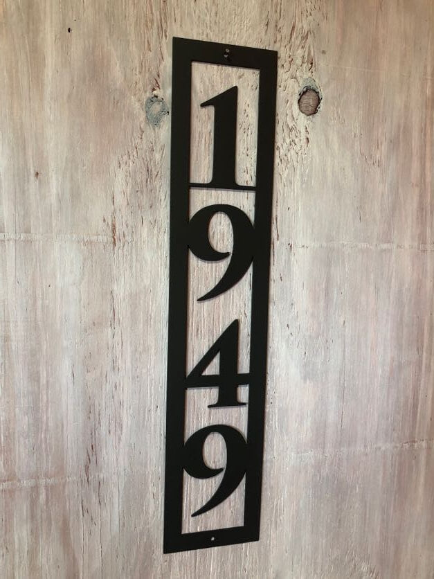 Vertical Address Marker | #1004
