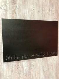 Oh the places we've been! Magnet Display Board | #1206