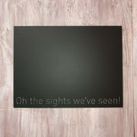 Oh the sights we've seen! Magnet Display Board | #1209