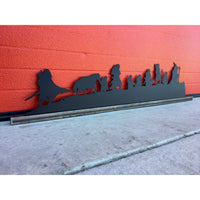 Lord of the Rings Fellowship Silhouette | Metal Wall Art  #LotR