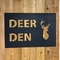 Custom Metal Airbnb Sign | Personalized Rental Decor for Hosts | #1015a