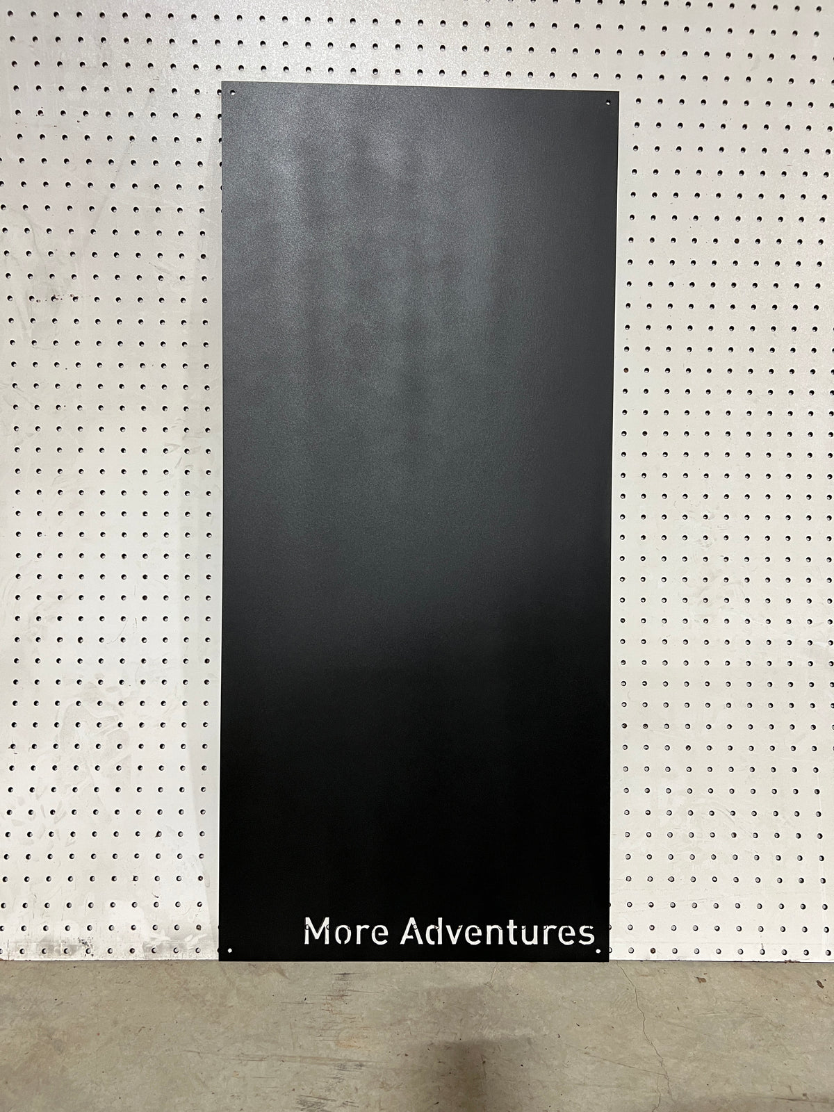 Think Display Board 'More Adventures' Metal Magnetic Display Board - Think Metal CNC ...