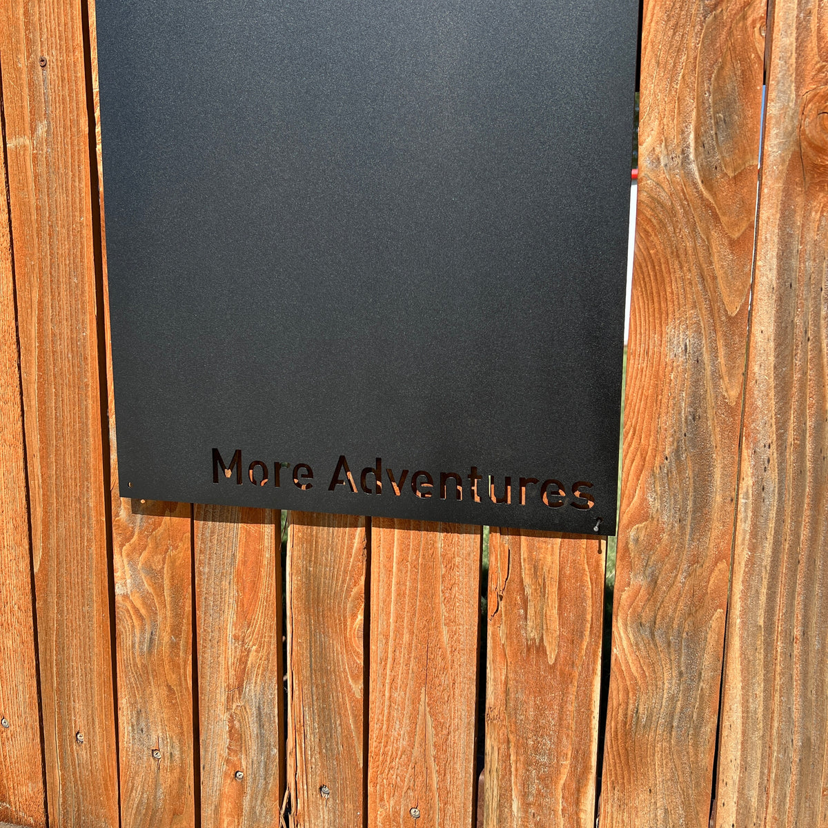 Think Display Board 'More Adventures' Metal Magnetic Display Board - Think Metal CNC ...