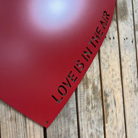 Personalized Heart-Shaped Metal Magnet Display Board | #1216