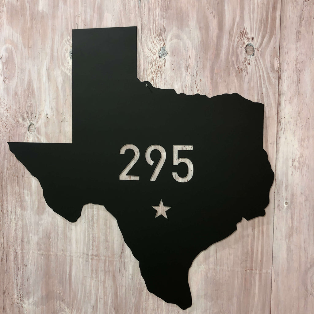 Texas Sign, Custom Metal Lone Star State - Think Metal CNC – ThinkMetal