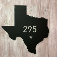Texas with House Number | #1103a