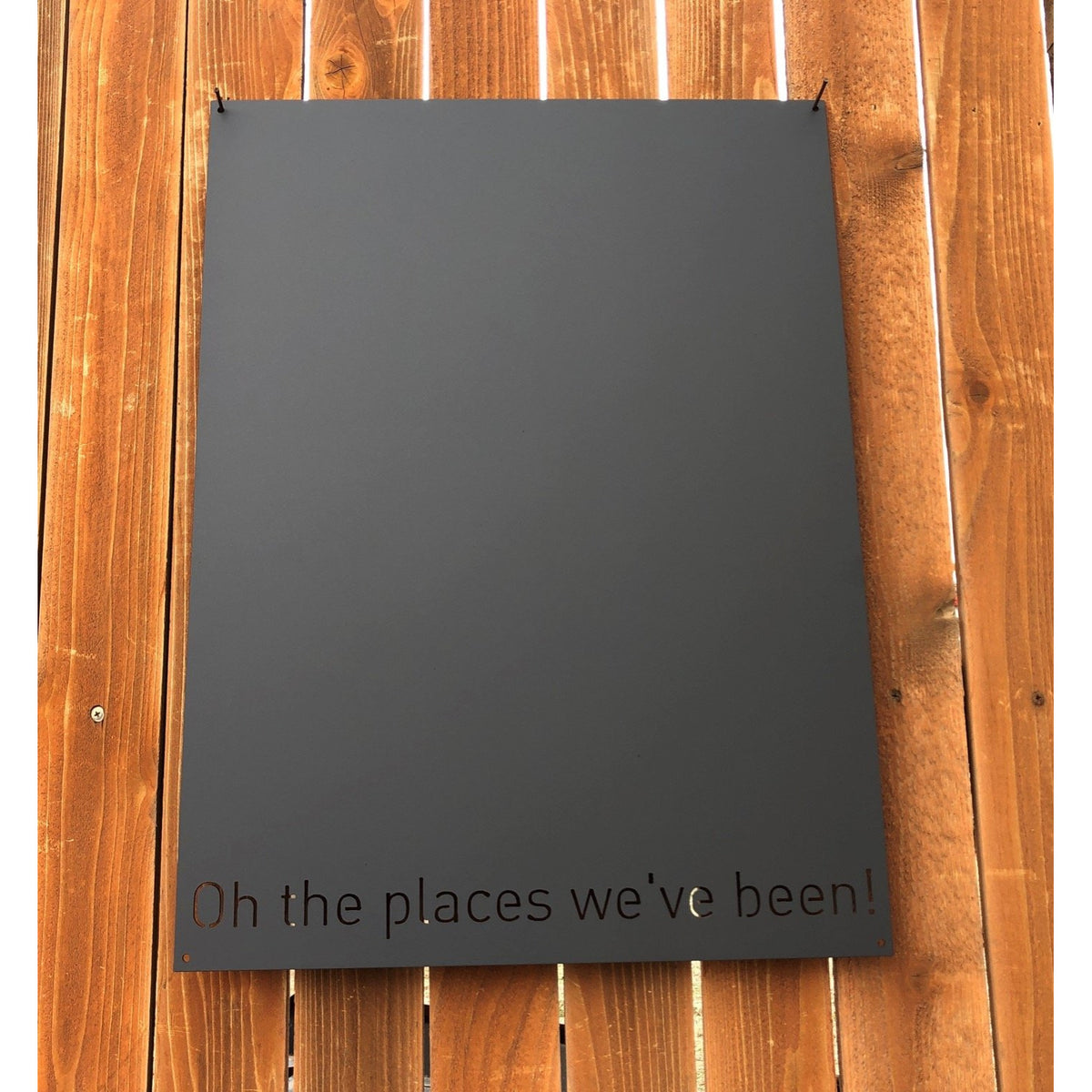 Oh the places we've been! | Magnet Board | 18"x24" | #1206a