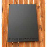 Oh the places we've been! Magnet Display Board | #1206