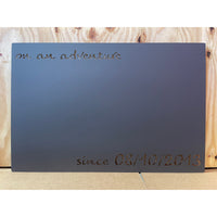 On an Adventure | Custom Date | Metal Magnet Board | 26"x17" | #1221