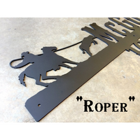 Western Address Marker | Custom Metal Sign | #1402