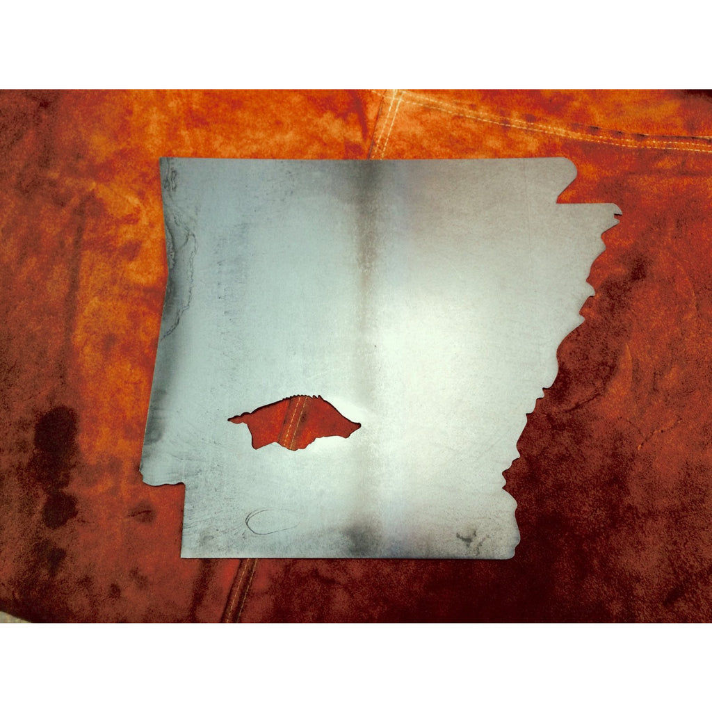 Custom Made Razorback Sign Arkansas Razorback Sign, Metal Arkansas Sign - Think Metal CNC – ThinkMetal