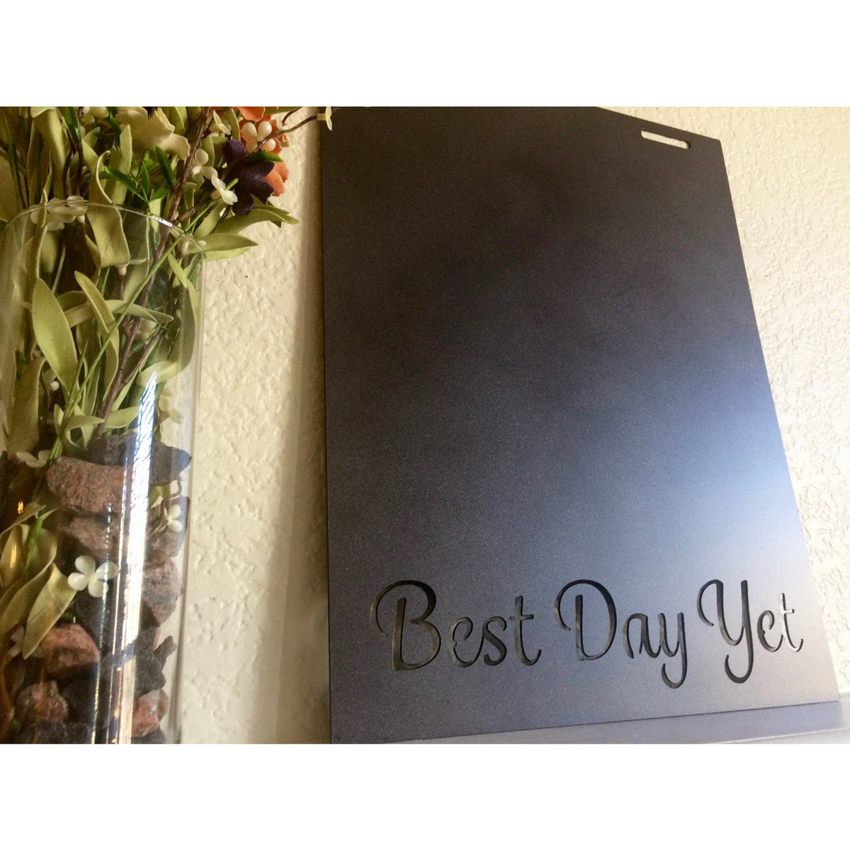 Best Day Yet | Metal Magnet Board | 14"x18" | #1210