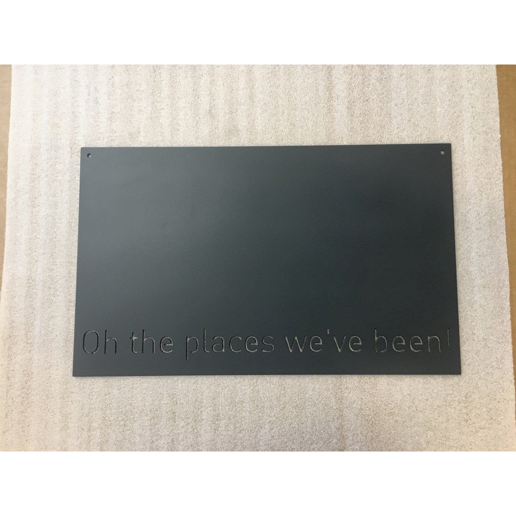 Oh the places we've been! | Magnet Board | 18"x11" | #1206b