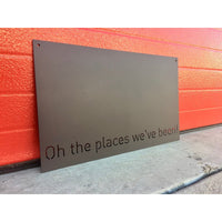 Oh the places we've been! Magnet Display Board | #1206